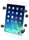 Komplett 7-8"-os tablet tartó szett kormányra v. csőre (X-Grip)