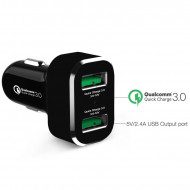 RAM GDS® 2-Port USB szivargyújtó adapter (Qualcomm® Quick Charge™)