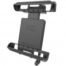 RAM Tab-Lock™ ZÁRHATÓ univerzális rugós bölcső 10"-es, vastag (ipari) vagy védőtokban lévő tabletekhez