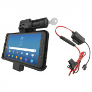 RAM kulccsal zárható bölcső Samsung Galaxy Tab® Active2-höz, USB töltéssel