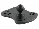 RAM tartó adapter Humminbird és Lowrance Elite-5-höz, 1"-os golyóval tavi/folyami használathoz