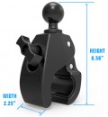 Gyors-szorítós bázis 1,5"-os golyóval (2.5-5.7 cm)