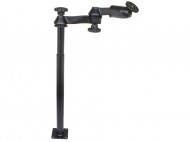 RAM® Tele-Pole™ tartórendszer 12" és 18" szárakkal, dupla lengőkarokkal és kerek bázissal