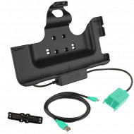 RAM® EZ-Roll'r™ Töltő és Dupla Adatkapcsolatos tartó bölcső Samsung Galaxy Tab® Active Pro-hoz