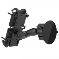 RAM Quick-Grip™ XL komplett telefontartó szett nagyméretű mobiltelefonokhoz szélvédőre vagy sík felületre (vákuumos rögzítéssel)