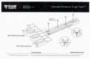 RAM® Tough-Track™ alumínium moduláris sín(rendszer), 5"