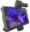 RAM számzáras tartó bölcső Samsung Galaxy Tab® Active2/3 és Active 8.0-hoz, menet közbeni töltéssel