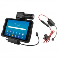RAM® EZ-Roll'r™ kulccsal zárható Töltő és Adatkapcsolatos tartó bölcső Samsung Galaxy Tab® Active2-höz