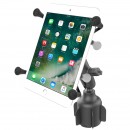 Komplett 7-8"-os tablet tartó szett italtartóba helyezhető bázissal (X-Grip)