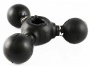 Tripla golyós adapter 1,5"-os golyókkal