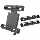 RAM Tab-Lock™ ZÁRHATÓ univerzális rugós bölcső 10"-os tabletekhez beleértve iPAD 1-4-hez tokkal vagy a nélkül