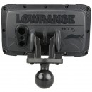 RAM halradar tartó adapter a Lowrance Hook² sorozat számára, C méretű 1.5"-os golyóval