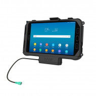 RAM® EZ-Roll'r™ tartó bölcső Samsung Galaxy Tab® Active3 és Active2-höz menet közbeni töltéssel