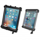 RAM Tab-Lock™ ZÁRHATÓ univerzális rugós bölcső 10"-os tabletekhez beleértve iPAD 1-4-hez tokkal vagy a nélkül