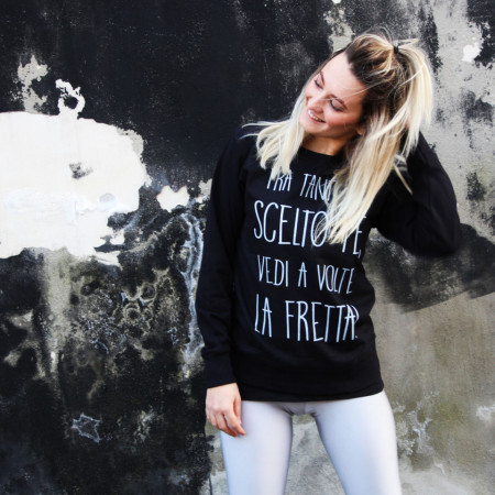 Felpa Donna "Fra tanti ho scelto te"