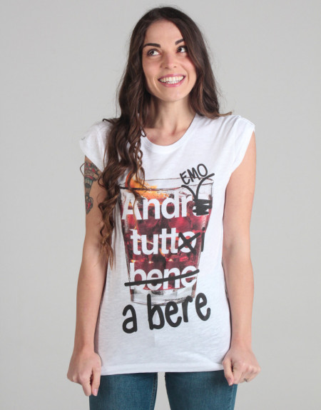 Maglia Donna "Andremo tutti a bere"
