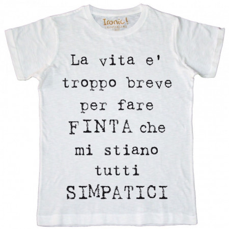 Maglia Uomo "Simpatici..."