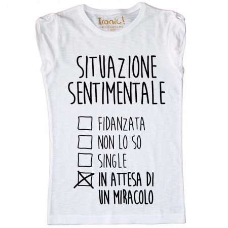 Maglia Donna "In attesa di un miracolo"