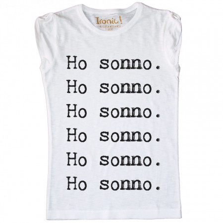 Maglia Bambina "Ho sonno"