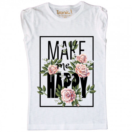 Maglia Bambina "Make me Happy"