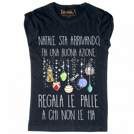 Maglia Donna "Natale sta arrivando..."