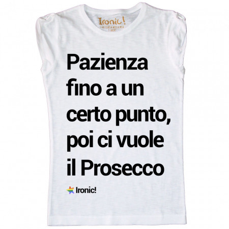 Maglia Donna "Pazienza fino a un certo punto..."