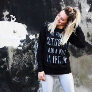 Felpa Donna "Fra tanti ho scelto te"