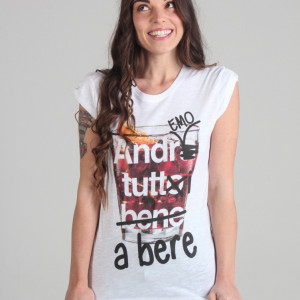 Maglia Donna "Andremo tutti a bere"