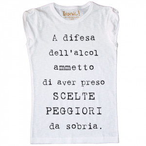 Maglia Donna Scelte Peggiori...