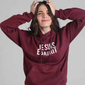 Felpa Donna "Je suis Esaurit"