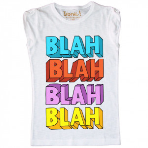 Maglia Donna Bla Bla Bla...