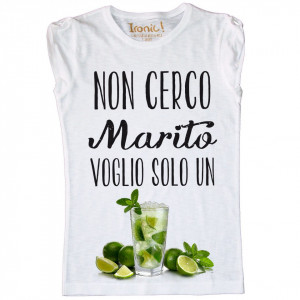 Maglia Donna Non cerco Marito