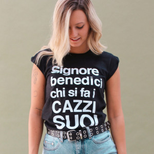 Maglia Donna "Signore benedici..."