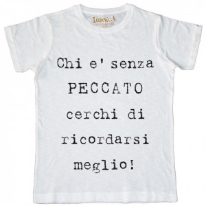 Maglia Uomo Senza Peccato...