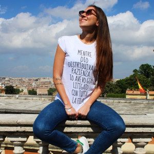 Maglia Donna "Avevo già litigato..."