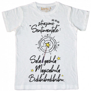 Maglia Uomo "Situazione Sentimentale: Salagadula magicabula bidibi bodibi bu"