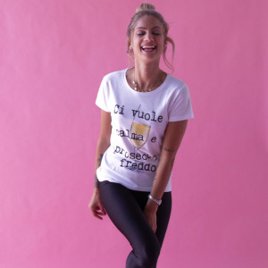 Maglia Donna "Ci vuole calma..."