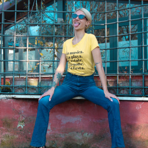Maglia Donna "La Musica La playa..."