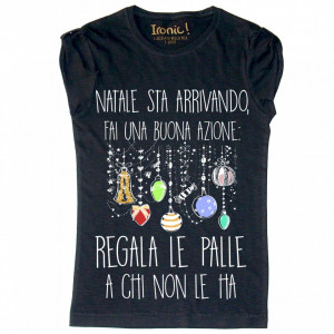 Maglia Donna "Natale sta arrivando..."