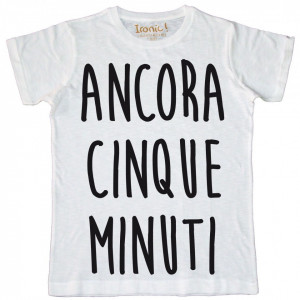 Maglia Uomo Ancora 5 Minuti