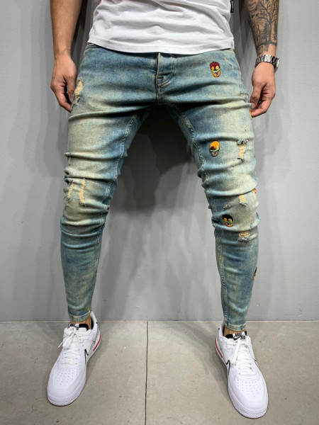 BLUGI SLIM FIT ROCKSTAR DIRTY COD : BGAS508