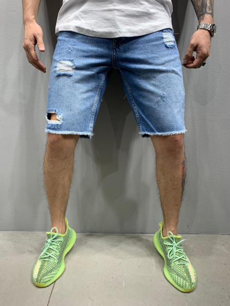 PANTALONI SCURTI RUPTI BLUE COD : PSAS34