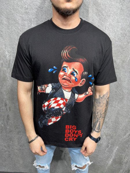 TRICOU DON'T CRY BLACK TSAS233(1037)