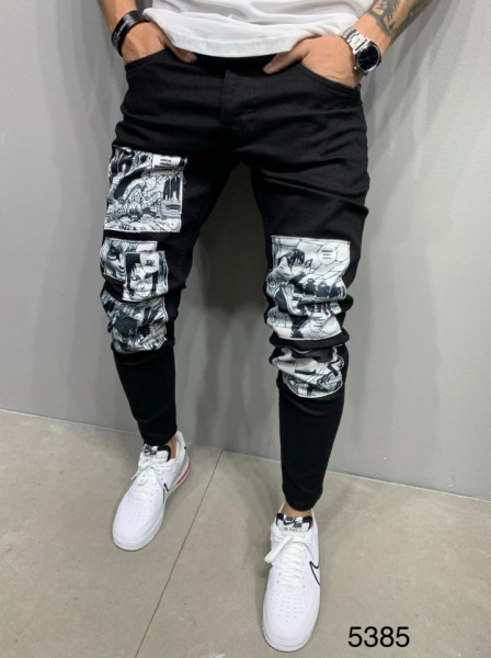 BLUGI SLIM FIT SAMURAI BLACK COD : BGAS489