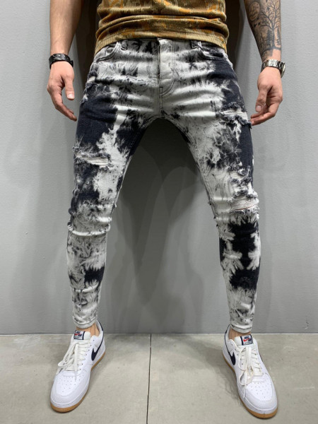 BLUGI SLIM RUPTI BLACK&GREY BGAS428(5262)