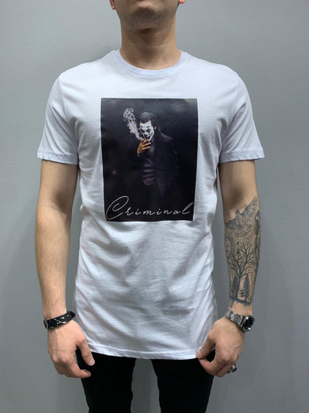 TRICOU CRIMINAL WHITE COD : TSAS170