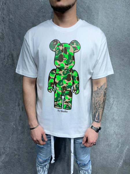 TRICOU TEDDY BEAR WHITE TSAS202(6057)