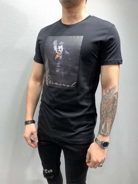 TRICOU CRIMINAL BLACK COD : TSAS169