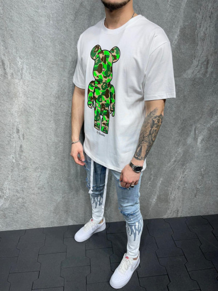TRICOU TEDDY BEAR WHITE TSAS202(6057)