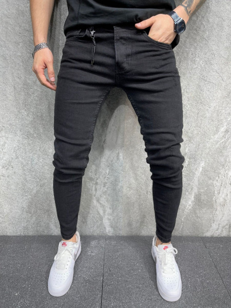 BLUGI SKINNY FIT CLASIC BLACK BGAS660(6378-1)